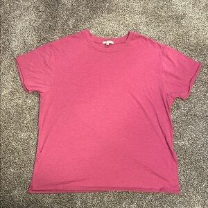 Z Supply Pink Short Sleeve T-Shirt size small